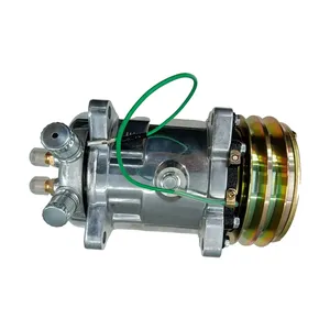 24V SD7H15 A/C Compressor 1433064H91 for Komatsu Motor Grader GD750A-1 GD650A-2B GD530A-2A GD670A-2A 870B 830 — 4