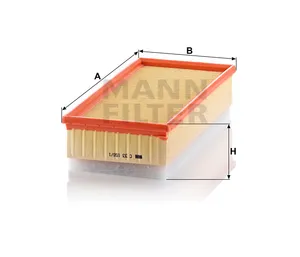 Luftfilter Original MANN-FILTER C33156/1 — 2