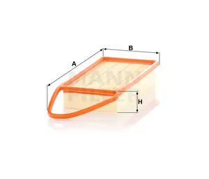 Luftfilter Original MANN-FILTER C3087/2 — 2