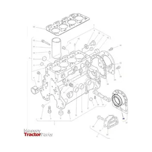 Massey Ferguson Rear Crankshaft Seal Durable Engine Fitment | 1447691M1 — 5
