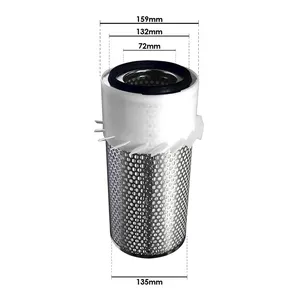 Universal Outer Air Filter for Case 580F/580G Backhoes, IHC 885XL Tractors & Hitachi EX60