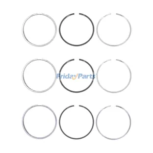 3 Set Piston Ring 14601-21050 for Kubota Engine D600 Tractor G3200 G5200H G-5500S GL-3500 R1-10 RX75 RX95