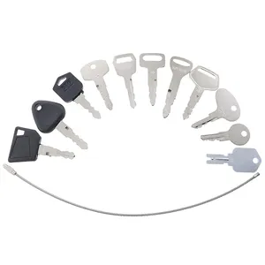 11 Pcs Key for Yale Caterpillar CAT Clark Toyota Doosan Nissan Komatsu Hyster JCB Mitsubishi Forklift — 4