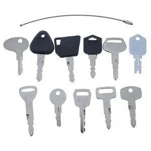 12 Pcs Key for Yale Caterpillar CAT Clark JCB Volvo Toyota Doosan Komatsu Nissan Hyster Tornado Mitsubishi Forklift — 5