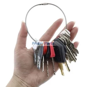 18 Pcs Ignition Key for CASE Caterpillar CAT Hitachi JCB John Deere Kobelco Komatsu Takeuchi Volvo Heavy Construction Equipment — 7