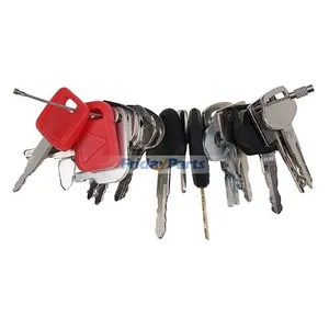 18 Pcs Ignition Key for CASE Caterpillar CAT Hitachi JCB John Deere Kobelco Komatsu Takeuchi Volvo Heavy Construction Equipment — 2