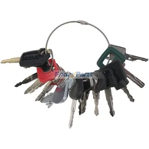 21 Ignition Key for Caterpillar CAT CASE John Deere Volvo JCB Hyster Komatsu and Many More — 2