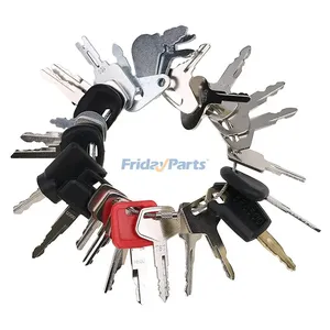 27 Pcs Ignition Key for Komatsu CASE Caterpillar CAT JCB Volvo Heavy Construction Equipment