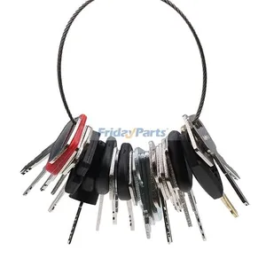 27 Pcs Ignition Key for Komatsu CASE Caterpillar CAT JCB Volvo Heavy Construction Equipment — 2
