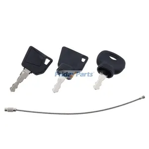 3 Pcs Ignition Key for JCB Bomag Hamm Roller Compaction Dynapac Terex Vibromax Volvo Ford Moxy New Holland and More — 5