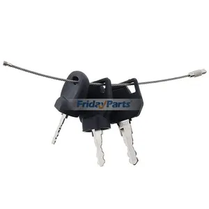 3 Pcs Ignition Key for JCB Bomag Hamm Roller Compaction Dynapac Terex Vibromax Volvo Ford Moxy New Holland and More — 6