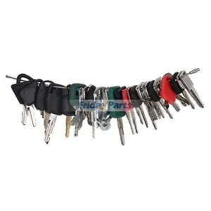 42 Pcs Key for CASE Caterpillar CAT John Deere JCB Komatsu Volvo Heavy Equipment — 2