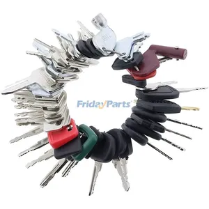 56 Pieces Key for Bobcat CASE Caterpillar CAT Genie Gradall Hyster JCB JLG Komatsu Sany Multiquip Kobelco New Holland Kubota Toyota Volvo and More