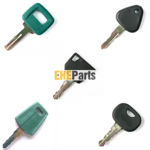 Aftermarket 5PCS Heavy Equipment Key Set Ignition Key for Volvo 14607 key 11039228 key 202 key 777 key C001 key — 2
