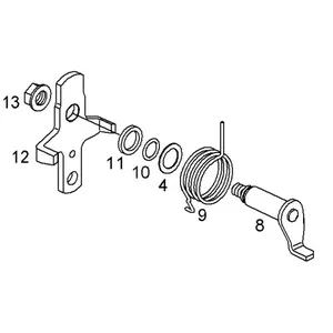 Stop shaft for Bosch VE injection pumps 1463161843 — 2