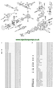 Bosch VE pump hollow bolt 303s — 3