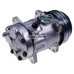 SD7H15 A/C Compressor 14649606 for Volvo Excavator Loader — 2