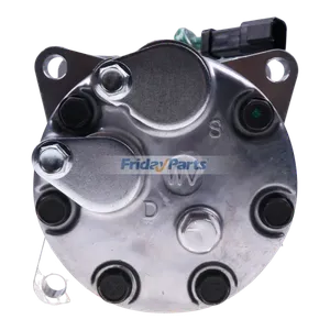 SD7H15 A/C Compressor 14649606 for Volvo Excavator Loader — 8