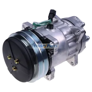 SD7H15 A/C Compressor 14649606 for Volvo Excavator Loader