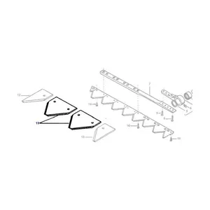 Massey Ferguson - Section Overserrated - 146503M2 — 2