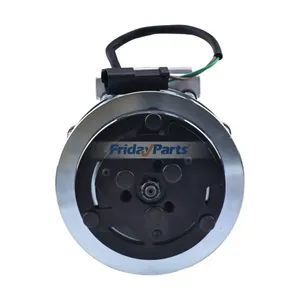 7H15 A/C Compressor 14659238 for Volvo Excavator EC250D EC300D EC350D EC380D EC480D EC700C EC750D EC950E — 5