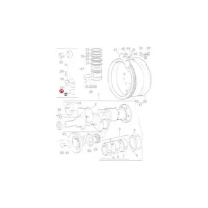 AGCO Nut Cylinder Head Conrod High-Strength Engine Fastener 1476245X1 — 3