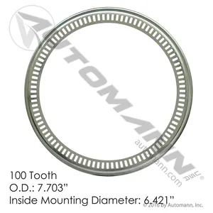 ABS Tone Ring for Aluminum Hub