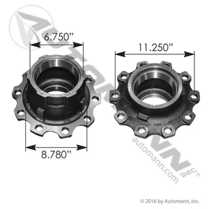 Outboard Mount Wheel Hub