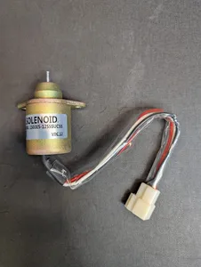 NEW YANMAR WOODWARD ENGINE FUEL SHUTOFF SOLENOID # 1503ES-12S5SUC5S