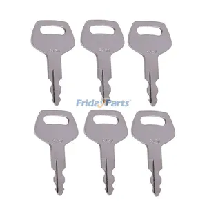 6 Pcs Heavy Equipment Ignition Key S450 for CASE Linkbelt JCB Sumitomo New Holland Excavator