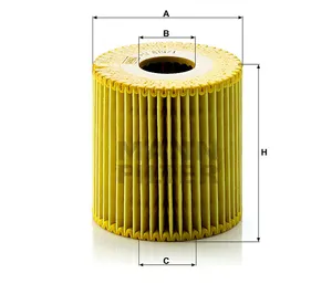Ölfilter Original MANN-FILTER HU819/1x - Vergleichsnummer Nissan z.B… — 2