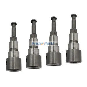 4 Pieces Fuel Injection Pump Plunger 15221-51050 for Kubota Engine D1102-AE-1 Excavator KX101 KX151 KH-90 KX040-4