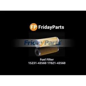 Fuel Filter 15231-43560 1T021-43560 15231-43562 for Kubota Engine D1005 D1105 D1305 D722 D902 D905 Tractor B1550E  B1700D B1750D B20 B2100E B5200E — 9