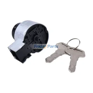 Ignition Starter Switch with Keys 6C040-55412 15248-63590 for Kubota Engine D722 D902 Z482 Harvester 688 688Q Tractor B2601HSD B2650HSD B3350HSD B2301HSD B2400HSD — 5