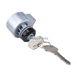 Ignition Starter Switch with Keys 6C040-55412 15248-63590 for Kubota Engine D722 D902 Z482 Harvester 688 688Q Tractor B2601HSD B2650HSD B3350HSD B2301HSD B2400HSD
