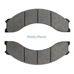 2 Pieces Brake Pad SW454196 15273421 11709020 11707778 for Volvo Articulated Dump Truck A25D A25E A35D