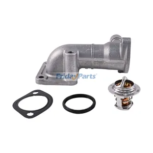 Water Flange & Thermostat With Gasket 17331-72703 19434-73014 for Kubota… — 5