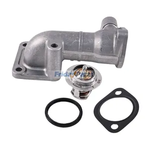 Water Flange & Thermostat With Gasket 17331-72703 19434-73014 for Kubota… — 4