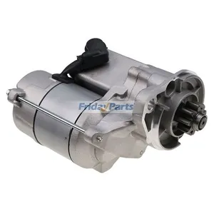 12V 9T Starter Motor 15401-63012 for Kubota Tractor L285P L285WP L295DT L295F — 5