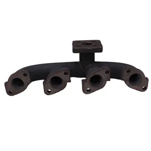 Exhaust Manifold 15465-12312 With Gasket 1A091-12350 1A091-12360 for Kubota Generator GV-3170(SW) Hyundai Old Skid Steer Loader HSL600 — 3