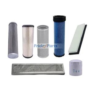 Maintenance Filter Kit KHH1C0-32430 19111-01062 59800-26110 19115-06052 19115-06095 15511-03900 15511-01001 for Takeuchi Loader TL6R