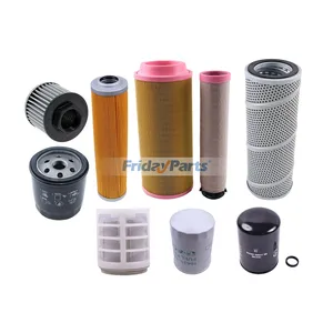 Filter Kit 1911113001 1911113002 KHH166-43560 1C02032430 1551101001 1551103900 KRD451-51940 for Takeuchi Skid Loader TL12
