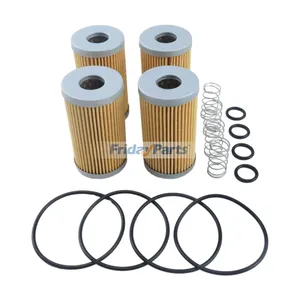 4 Sets Fuel Filter with Bowl & Spring 15521-43160 for Kubota Excavator… — 3
