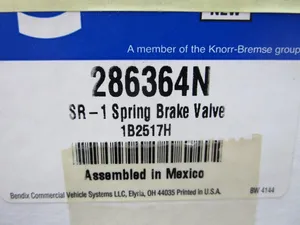 1576014 Genuine Bendix Spring Brake Valve — 6