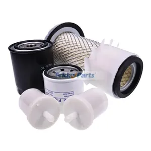 Filter Kit 15852-11082 HH150-32430 HH660-36060 1258143012 for Kubota Lawn Mower G1700 G1800 GF1800 G1900 G2000 — 4