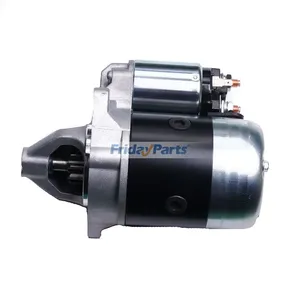 12V 9T Starter Without Mounting Bolts 19837-63010 15852-63012 for Kubota WG750 D600B…