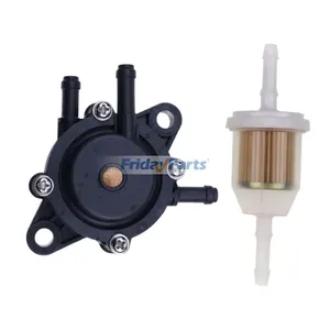 Fuel Pump with Filter 198756 24 393 04-S 24 393 16-S for Kohler Engine CH17-CH25 CV17-CV25 Miller Welder Bobcat 225 250 275 302 — 3