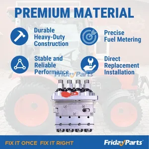 Fuel Injection Pump 16060-51010 16060-51013 16060-51011 for Kubota Engine V1505 V1505-E3B-AUSA-1 V1505T V1505-E2B-VERMEER-1 V1505-B Generator J116 J320 — 3