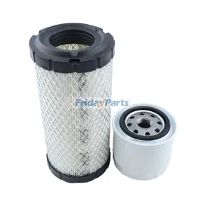 Air & Oil Filter Kit 11013-1290 16097-0010 for Kawasaki Engine KAF820 UTV Mule Pro FXT FX FXR — 2