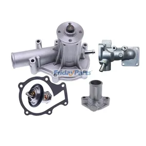 Water Pump with Thermostat Cover Kit 16251-73037 1E401-73012 16219-73260…